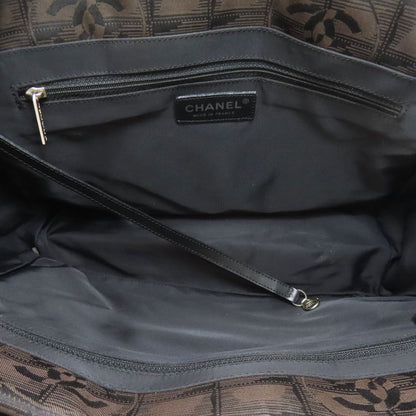 Chanel New Travel Line PM Tote Bag Nylon Jacquard Women