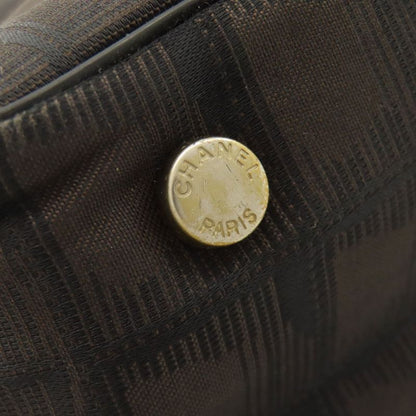 Chanel New Travel Line PM Tote Bag Nylon Jacquard Women