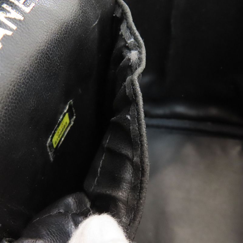 Chanel Coco Mark Vanity Gold Hardware Handbag Grained Calfskin Women