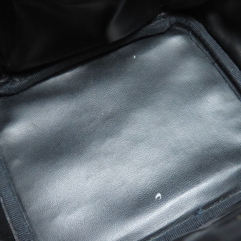 Chanel Coco Mark Vanity Gold Hardware Handbag Grained Calfskin Women