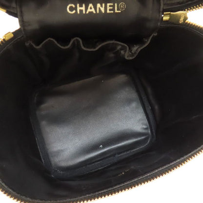 Chanel Coco Mark Vanity Gold Hardware Handbag Grained Calfskin Women