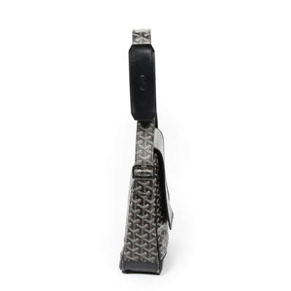 Goyard Gran Blue Black Goyardin Canvas