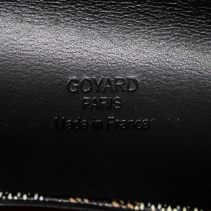 Goyard Gran Blue Black Goyardin Canvas