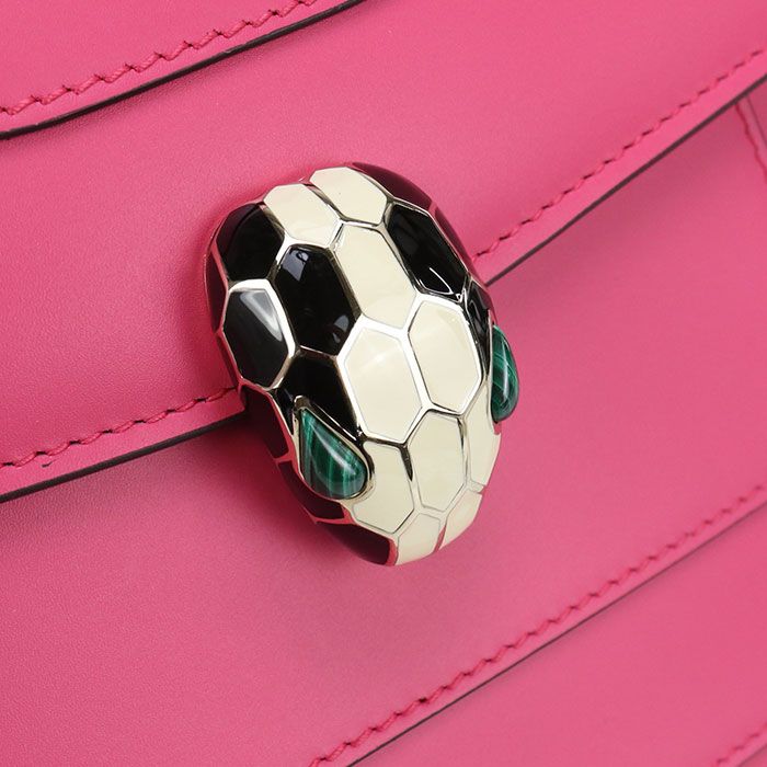 Bvlgari Bulgari Chain Shoulder Bag Serpenti Forever Shoulder Bag Calf Ladies