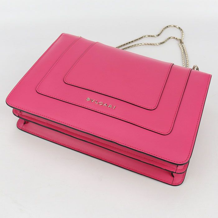 Bvlgari Bulgari Chain Shoulder Bag Serpenti Forever Shoulder Bag Calf Ladies