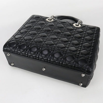 DIOR Bag Large Lady Dior Cal44561 Handbag Lambskin Ladies