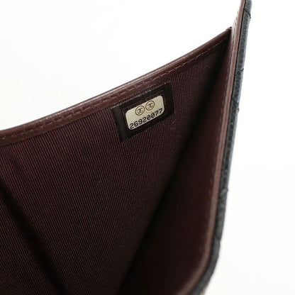 Chanel Small Flap Wallet Matelasse 26920077 Tri-fold Wallet Caviar Women's