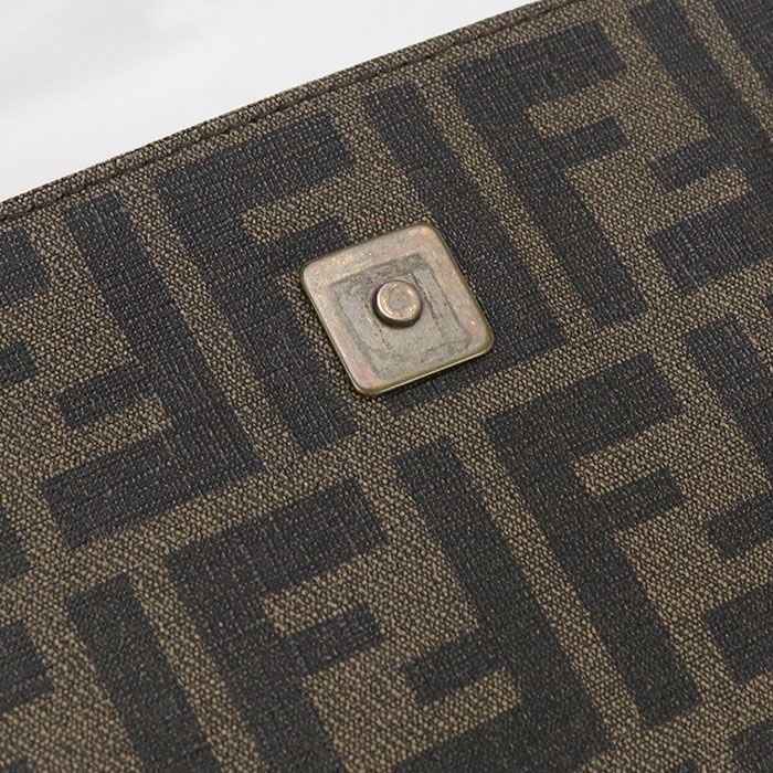 Fendi Zucca 7va205 Crossbody Shoulder Bag PVC Men's