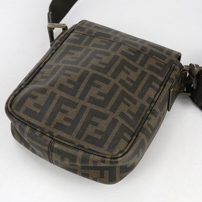 Fendi Zucca 7va205 Crossbody Shoulder Bag PVC Men's