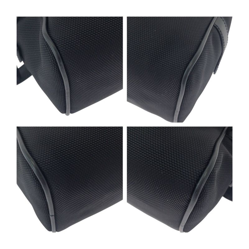 Gucci Sherry Line Black Silver Hardware Canvas/leather 630916 Second Bag Pouch