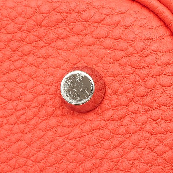 Hermes Handbag Picotin Lock MM Taurillon Clemence Rose Jaipur Silver Hardware