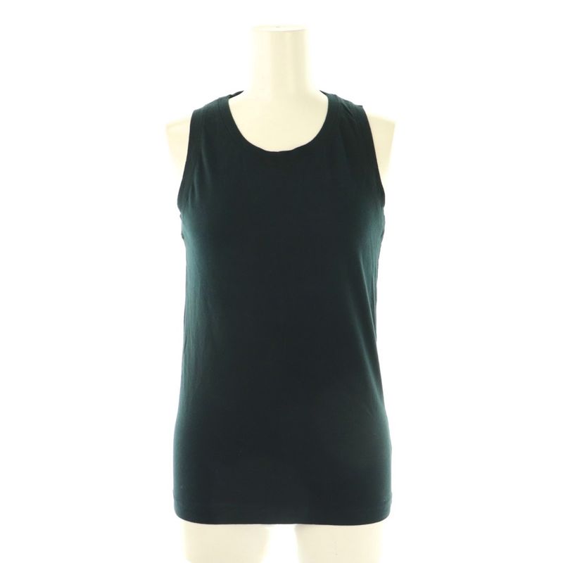 Yves Saint Laurent YVES Saint Laurent Tank Top Sleeveless S Navy Blue Navy AT -