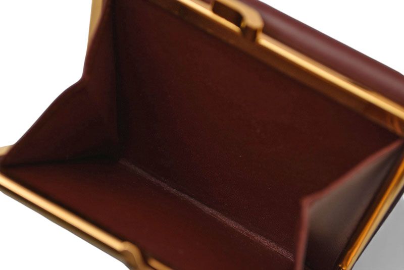 Cartier Folded Wallet Trifold Vintage Cartier Must De Cartier Bordeaux With