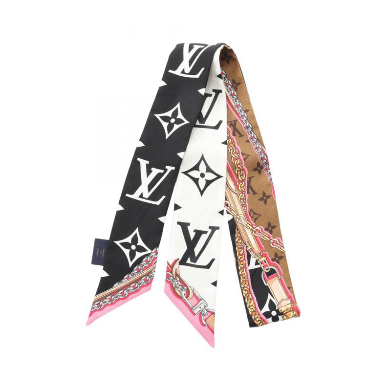 Louis Vuitton Scarf Bandeau BB Ultimate M76676 Silk Bandeau BB Ladies Used A