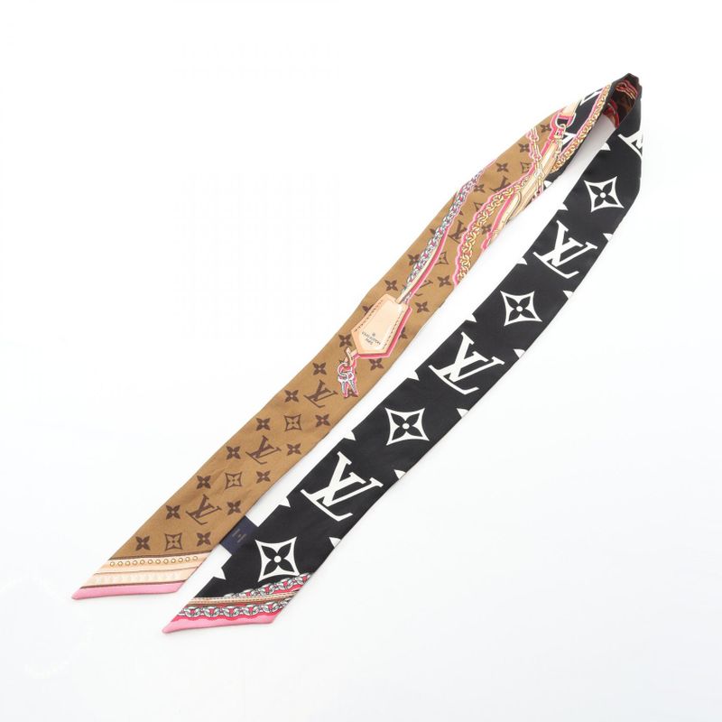 Louis Vuitton Scarf Bandeau BB Ultimate M76676 Silk Bandeau BB Ladies Used A