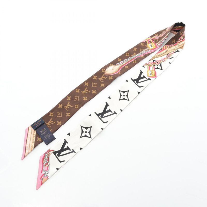Louis Vuitton Scarf Bandeau BB Ultimate M76676 Silk Bandeau BB Ladies Used A