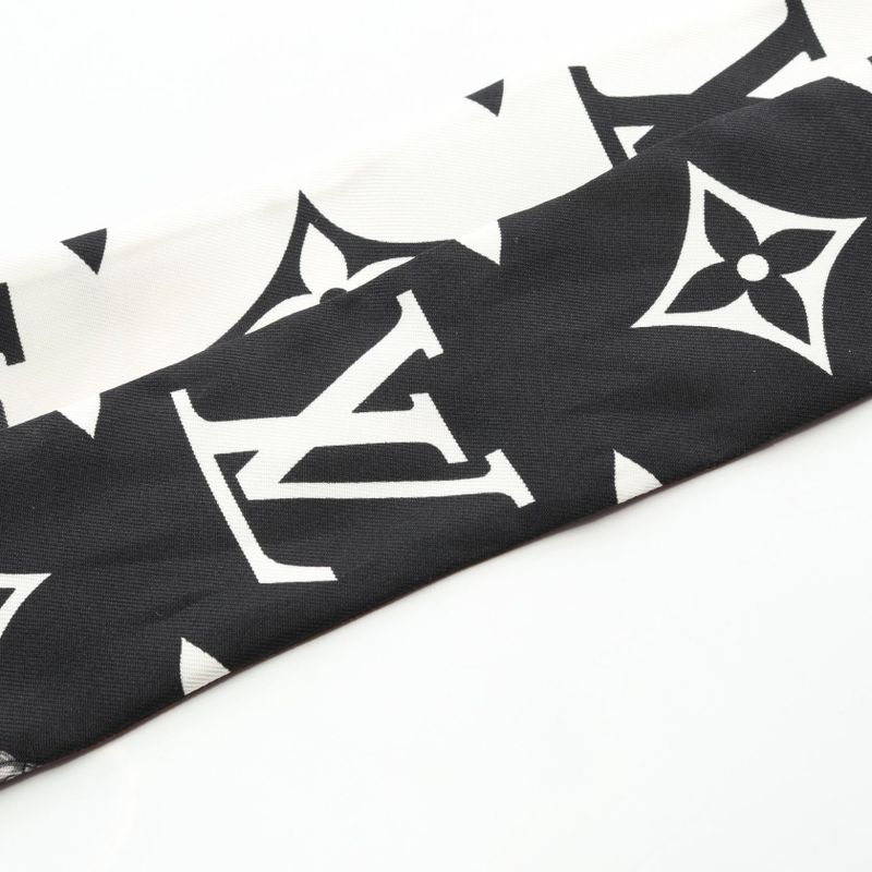 Louis Vuitton Scarf Bandeau BB Ultimate M76676 Silk Bandeau BB Ladies Used A
