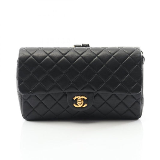 Chanel Backpack Sac Backpack Matelasse Black Lambskin (sheepskin) Matelasse