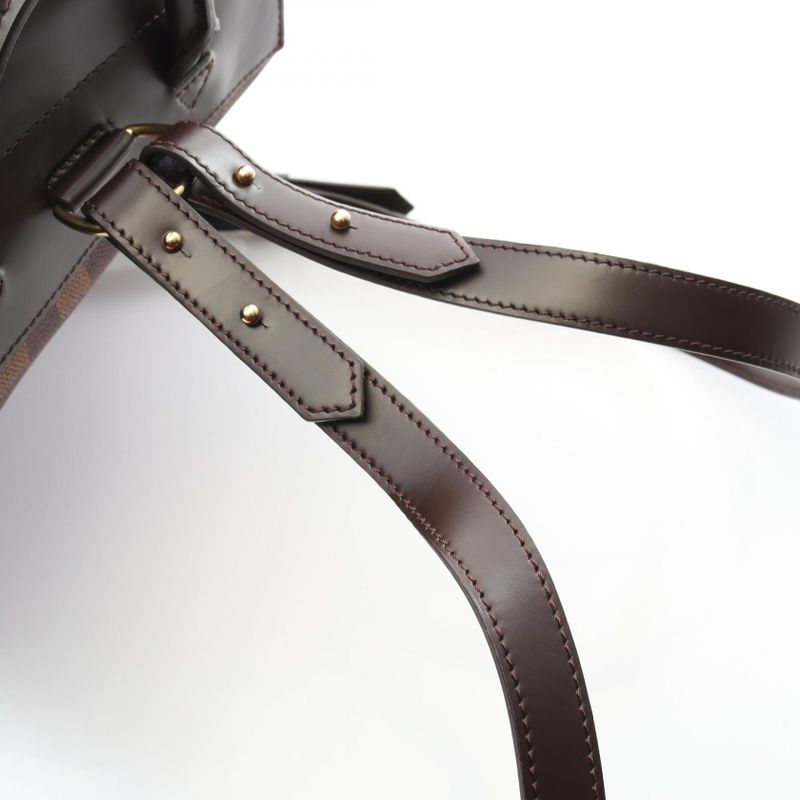 Louis Vuitton Backpack Sac Backpack Soho N51132 PVC Coated Canvas Leather Soho