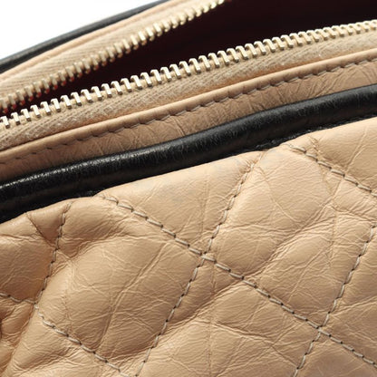 Chanel Shoulder Bag Gabrielle De Chanel Large Hobo A93824 Beige/black Leather