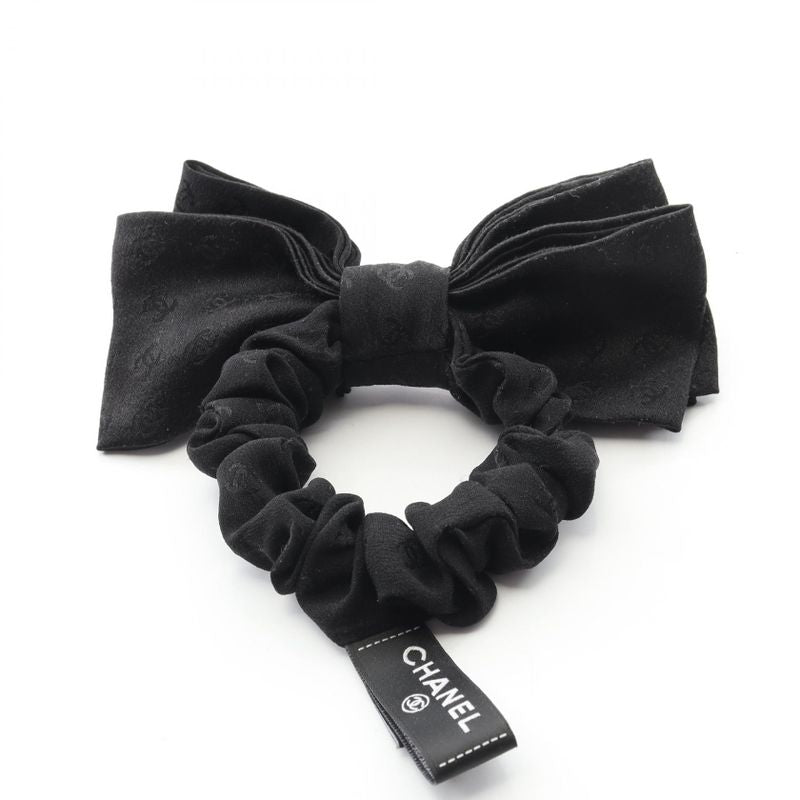 Chanel Coco Mark Black Other Chou Ladies Used A