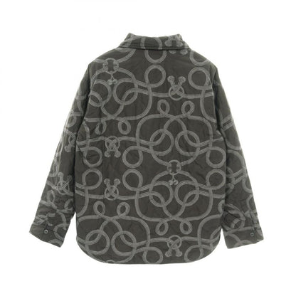 Hermes Serie Button Shirt Grey Other Overshirt Women