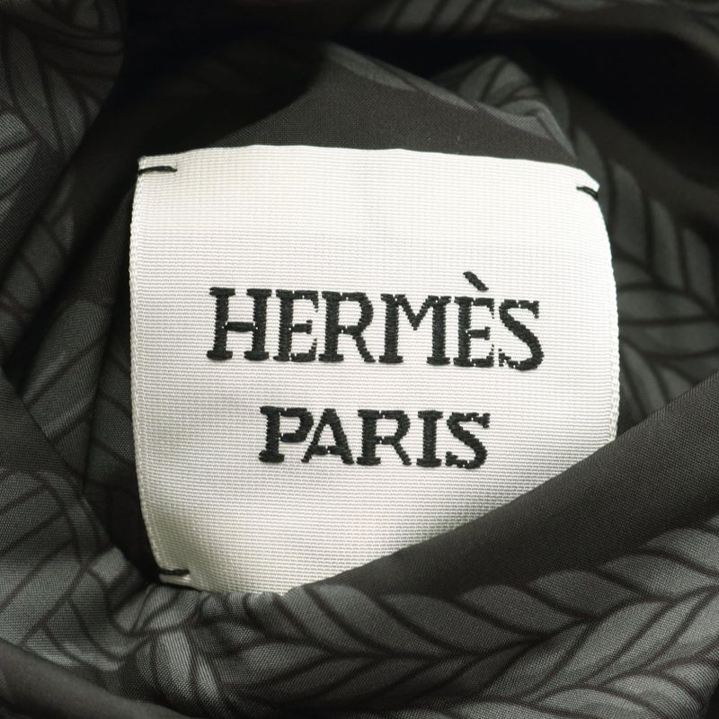 Hermes Serie Button Shirt Grey Other Overshirt Women
