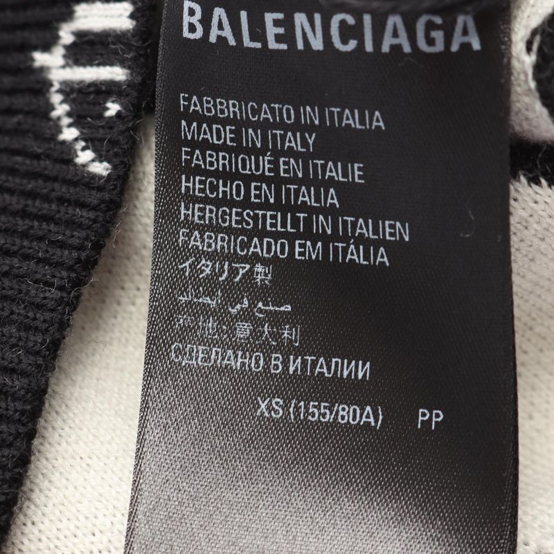 Balenciaga Knit Wool Knit Men's