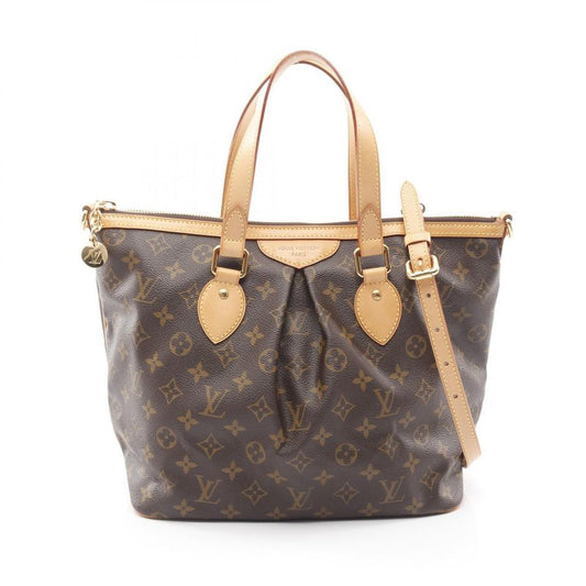 Louis Vuitton Handbag Palermo PM M40145 PVC Coated Canvas Leather Palermo PM