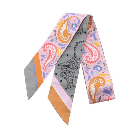 Hermes Scarf Twillie Guepards Bandana Silk Twillie Women