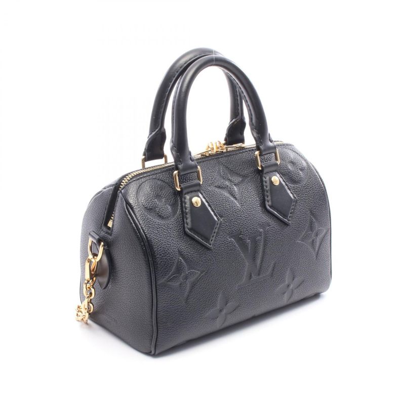 Louis Vuitton Handbag Speedy Bandouliere 20 M58953 Noir Black Leather Speedy