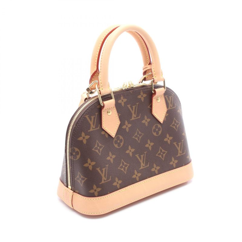 Louis Vuitton Handbag Alma BB M53152 PVC Coated Canvas Leather Alma BB Ladies