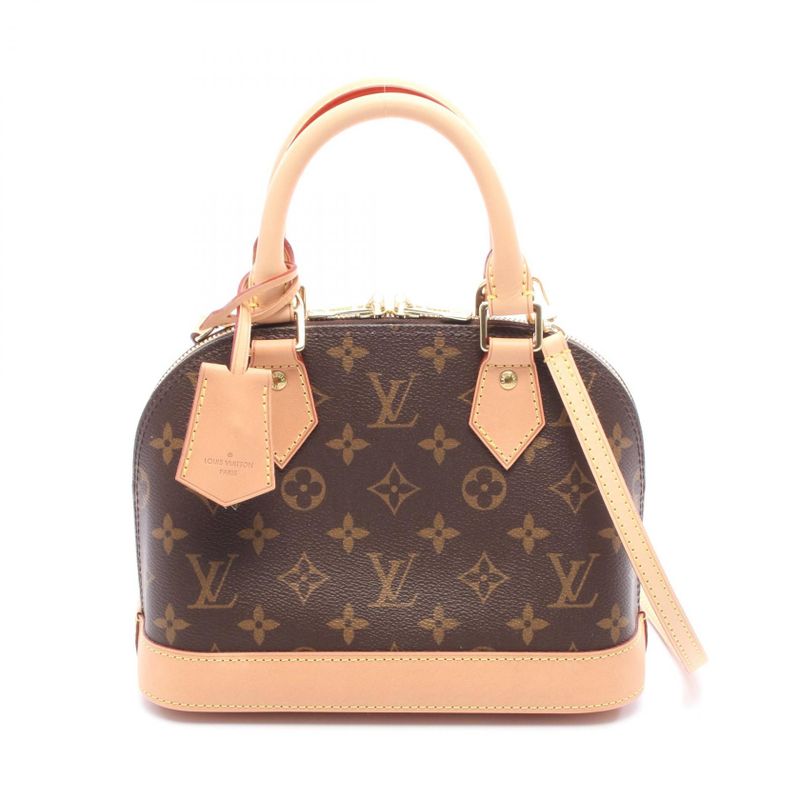 Louis Vuitton Handbag Alma BB M53152 PVC Coated Canvas Leather Alma BB Ladies