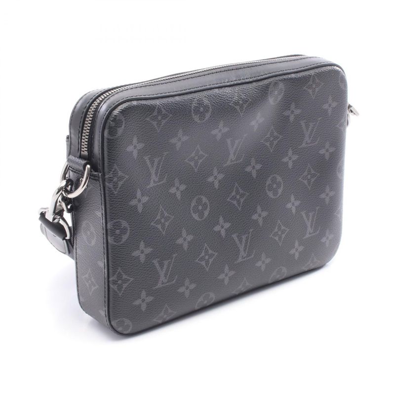 Louis Vuitton Shoulder Bag Trio Messenger M69443 PVC Coated Canvas Leather Trio