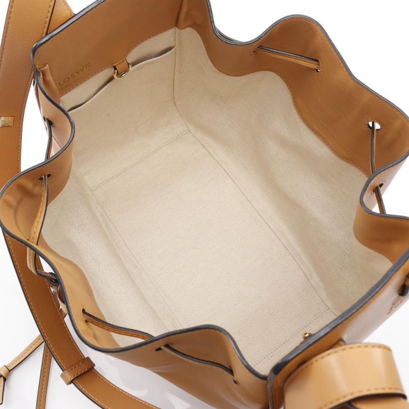 Loewe Shoulder Bag Hammock Medium Camel Leather Hammock Medium Women Used A