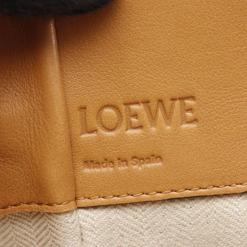 Loewe Shoulder Bag Hammock Medium Camel Leather Hammock Medium Women Used A
