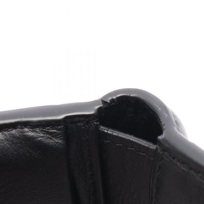 Bottega Veneta Bifold Wallet Cassette Black Leather Cassette Bifold Wallet