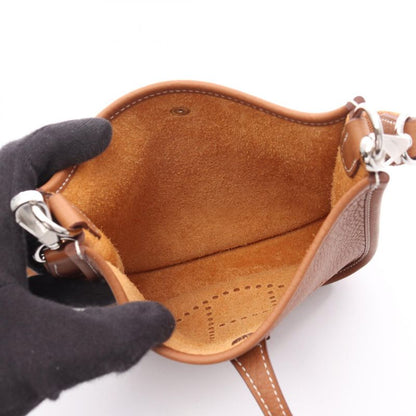 Hermes Shoulder Bag Evelyn Amazon TPM Gold Leather Evelyn Amazon TPM Gold Women