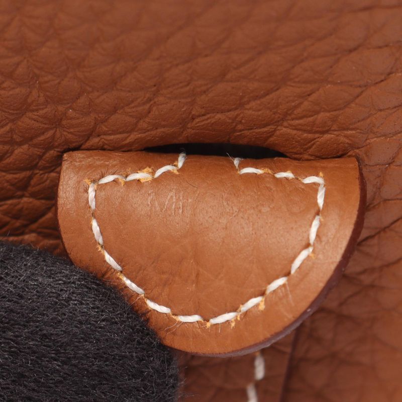 Hermes Shoulder Bag Evelyn Amazon TPM Gold Leather Evelyn Amazon TPM Gold Women