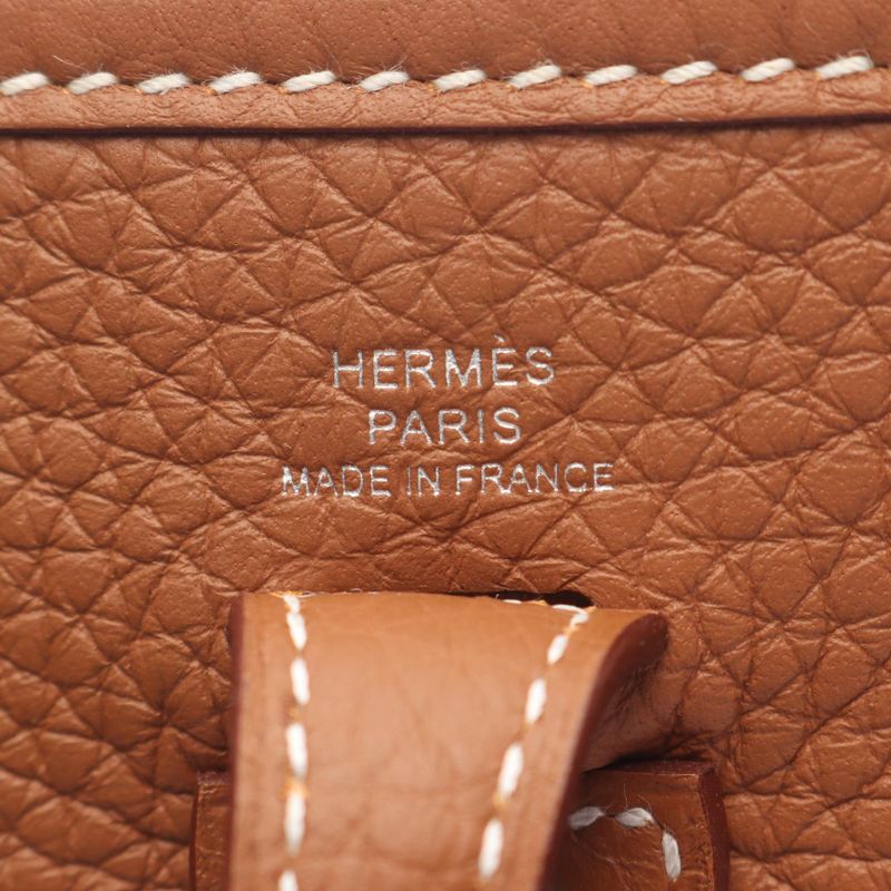 Hermes Shoulder Bag Evelyn Amazon TPM Gold Leather Evelyn Amazon TPM Gold Women