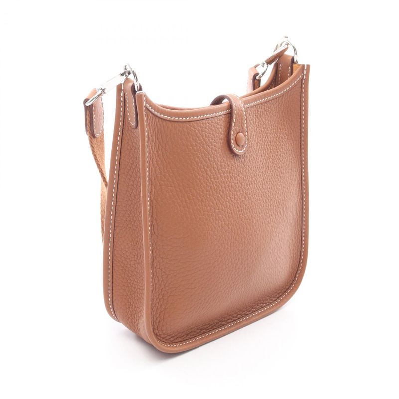 Hermes Shoulder Bag Evelyn Amazon TPM Gold Leather Evelyn Amazon TPM Gold Women