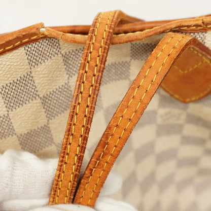 Louis Vuitton Damier Azure Neverfull GM N51108 White Ladies Tote Bag