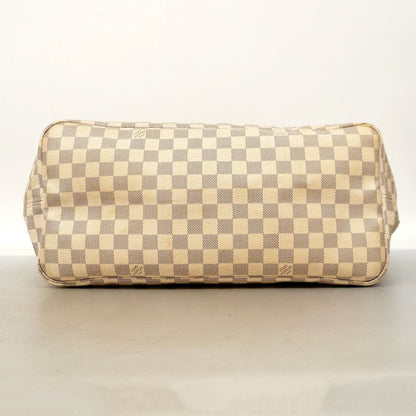 Louis Vuitton Damier Azure Neverfull GM N51108 White Ladies Tote Bag