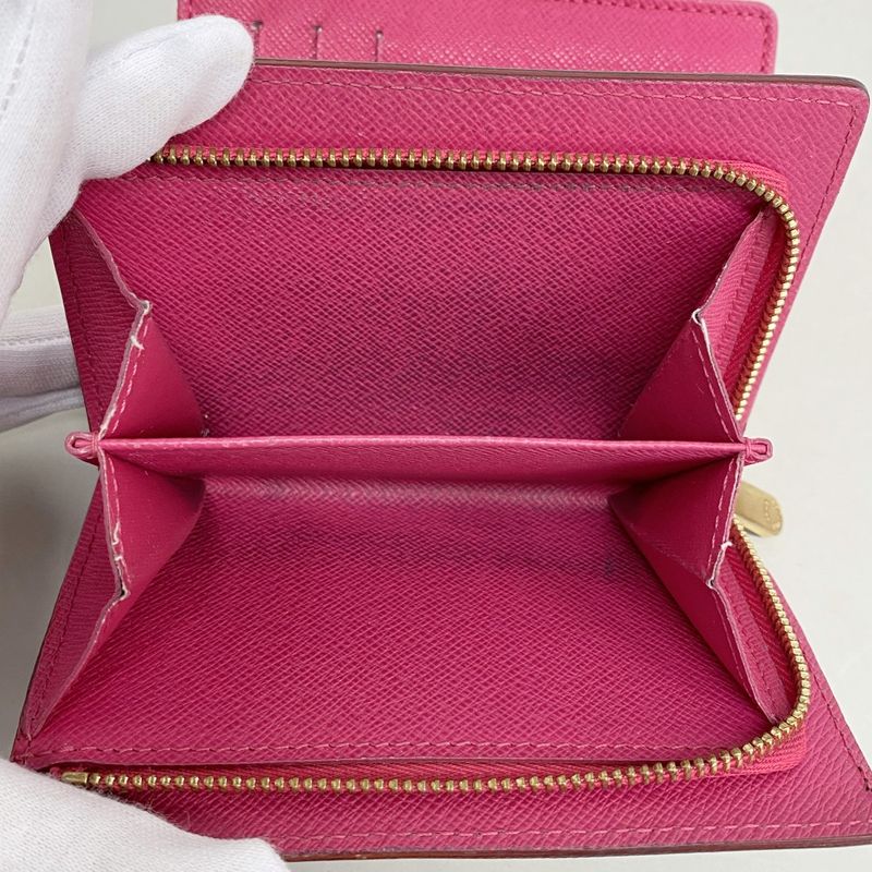 Louis Vuitton Trifold Wallet Monogram Multicolor Portefeuille Koala M58087 Noir