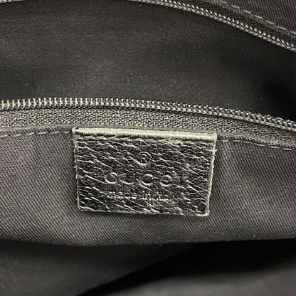 Gucci Tote Bag GG Canvas/sherry Line Princy 163805 Canvas Black Gold Hardware