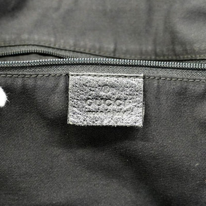 Gucci Tote Bag GG Canvas/sherry Line Princy 161719 Canvas Black Gold Hardware