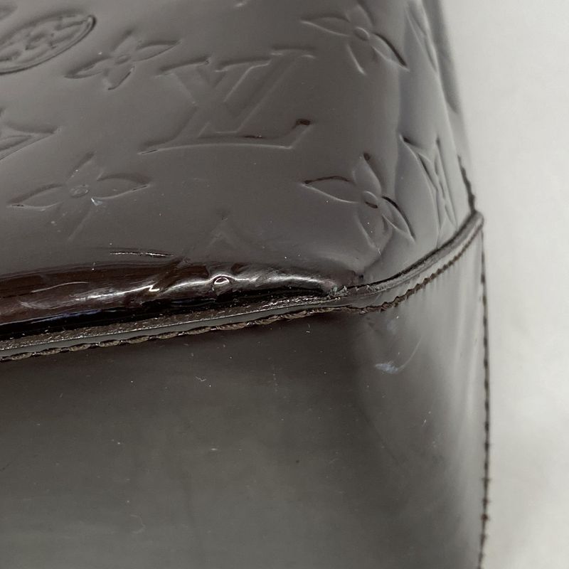 Louis Vuitton Tote Bag Vernis Wilshire MM M91645 Amarante Women's