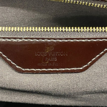 Louis Vuitton Tote Bag Vernis Wilshire MM M91645 Amarante Women's