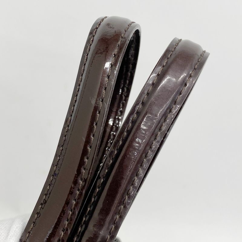 Louis Vuitton Tote Bag Vernis Wilshire MM M91645 Amarante Women's