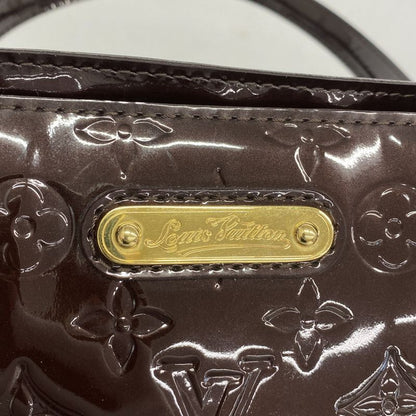 Louis Vuitton Tote Bag Vernis Wilshire MM M91645 Amarante Women's